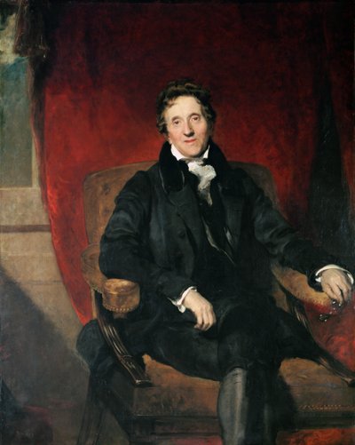 Porträt von Sir John Soane, 1829 von Thomas Lawrence